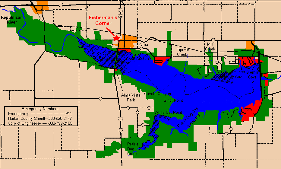 Harlan County Reservoir